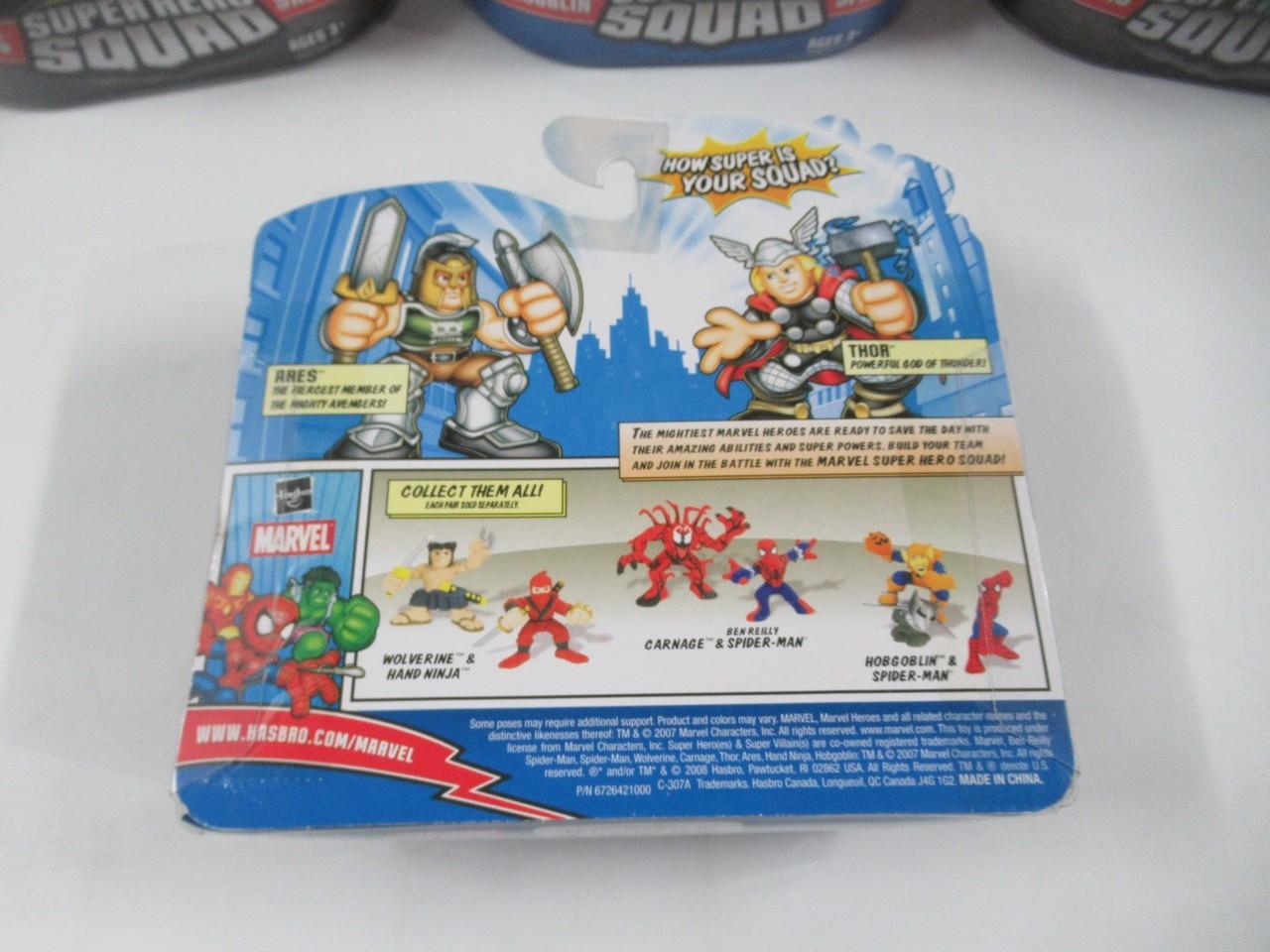 Marvel Super Hero Squad Figure Set Lot