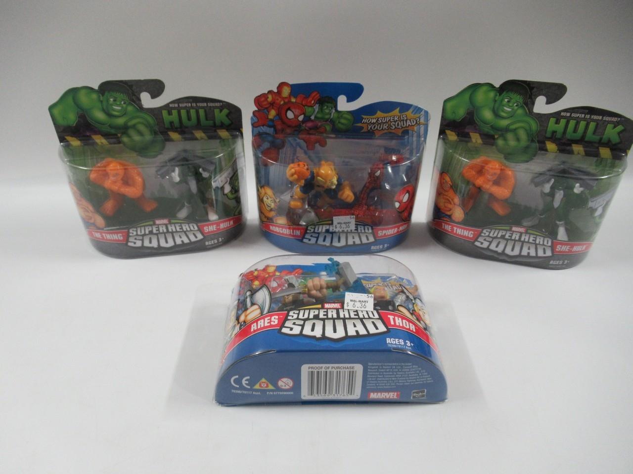 Marvel Super Hero Squad Figure Set Lot