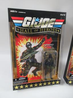G.I. Joe Hall of Heroes Snake Eyes 25th Anniversary Figures