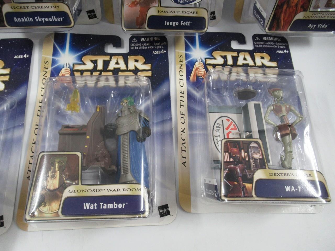 Star Wars Attack of the Clones Figure Lot