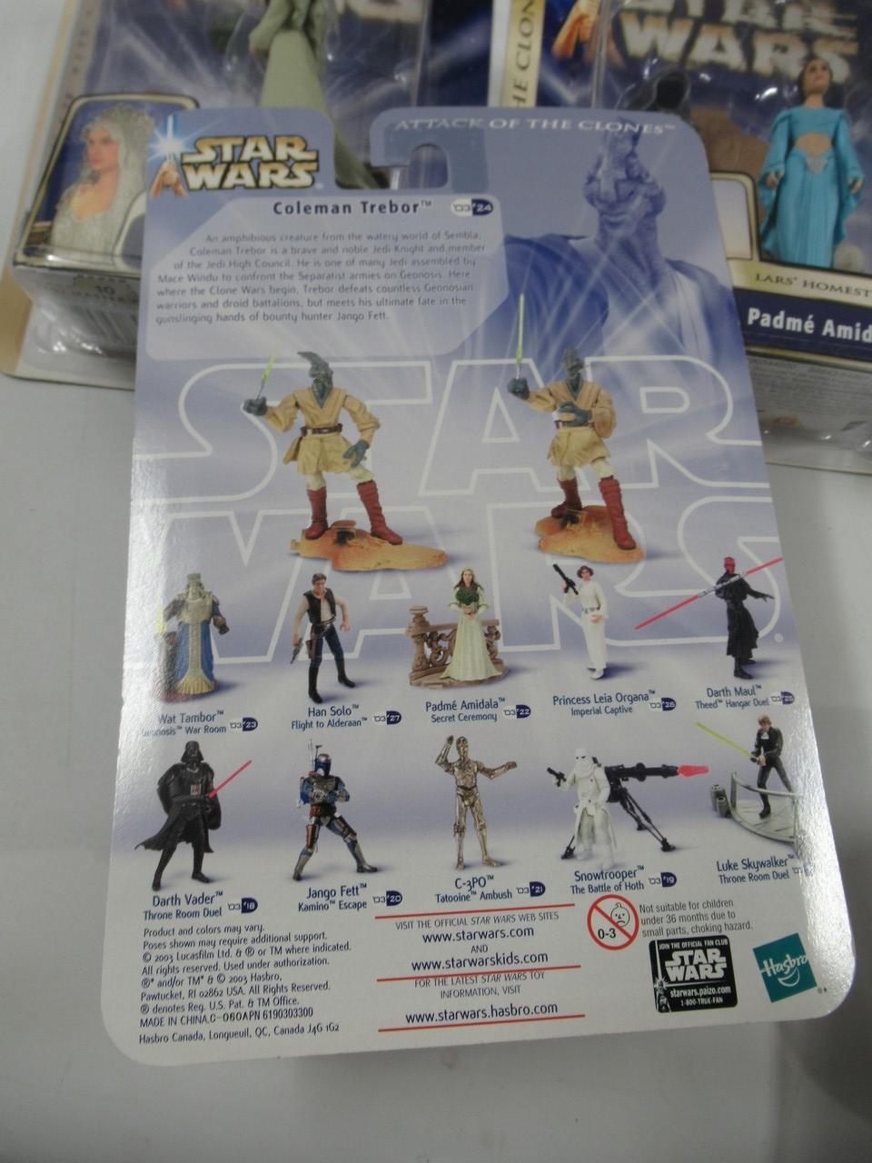 Star Wars Attack of the Clones Figure Lot