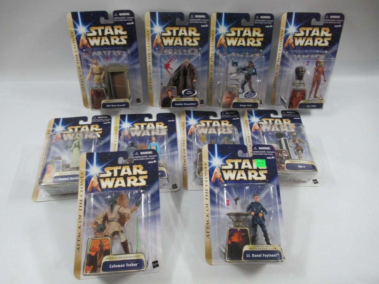 Star Wars Attack of the Clones Figure Lot