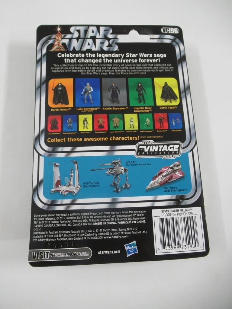 Star Wars Darth Malgus Vintage Collection Expanded Universe Figure