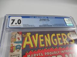 Avengers #9 CGC 7.0/1st Wonder Man