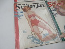 Real Screen Fun (1930s Pinups) Magazines