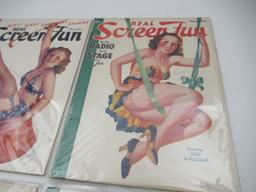 Real Screen Fun (1930s Pinups) Magazines