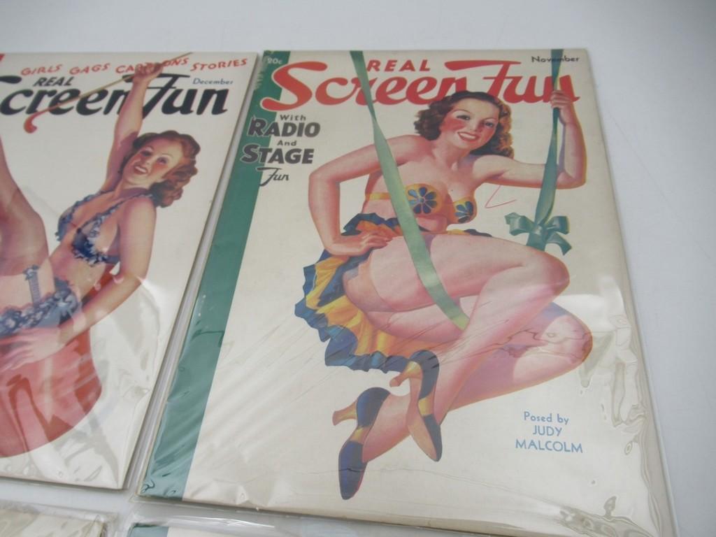 Real Screen Fun (1930s Pinups) Magazines