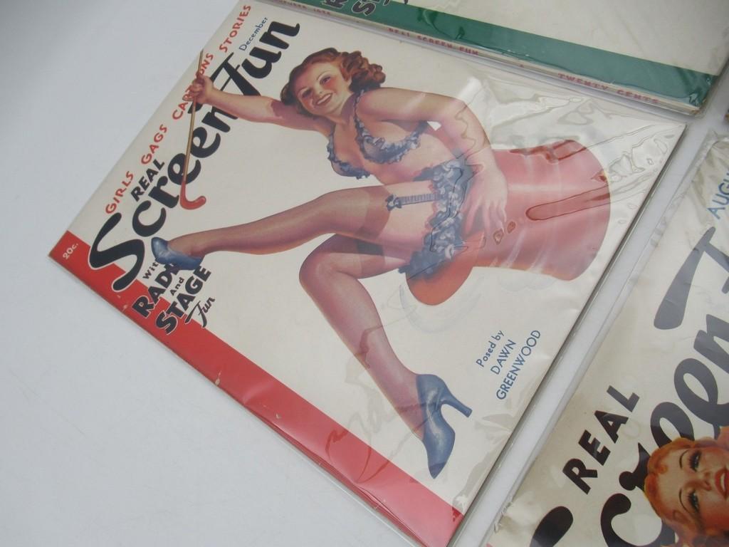 Real Screen Fun (1930s Pinups) Magazines