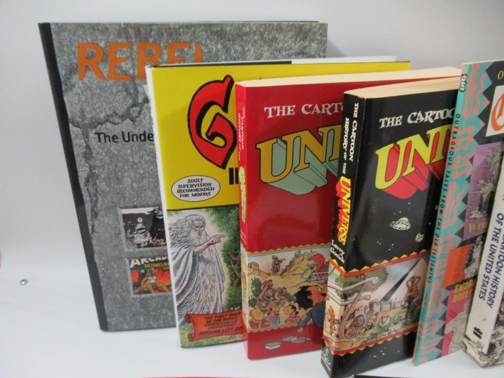 Cartoon Guide/History Underground Comix Lot