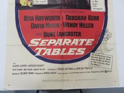 Bamboo Prison 1954/Last of Sheila 1973/Separate Tables 1958 One & Half Sheet Posters
