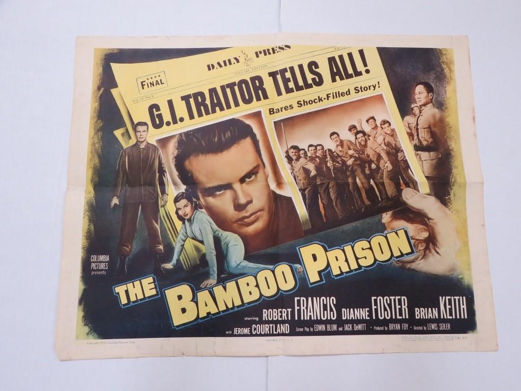 Bamboo Prison 1954/Last of Sheila 1973/Separate Tables 1958 One & Half Sheet Posters