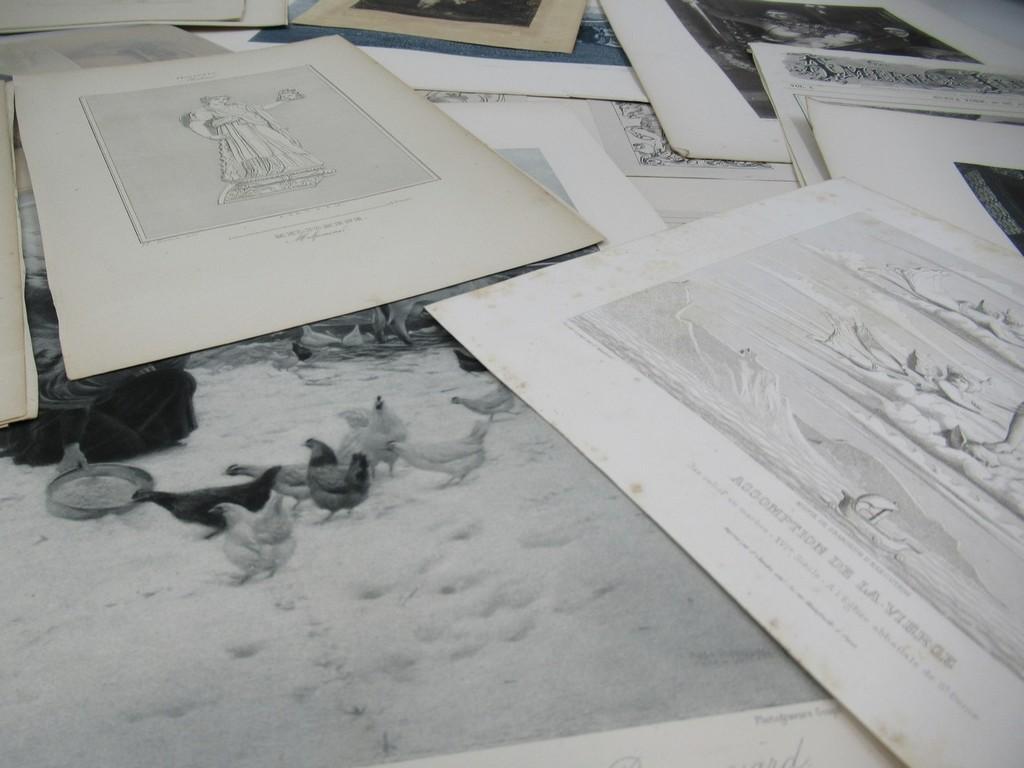 Variety Illustration/Lithograph Print Lot