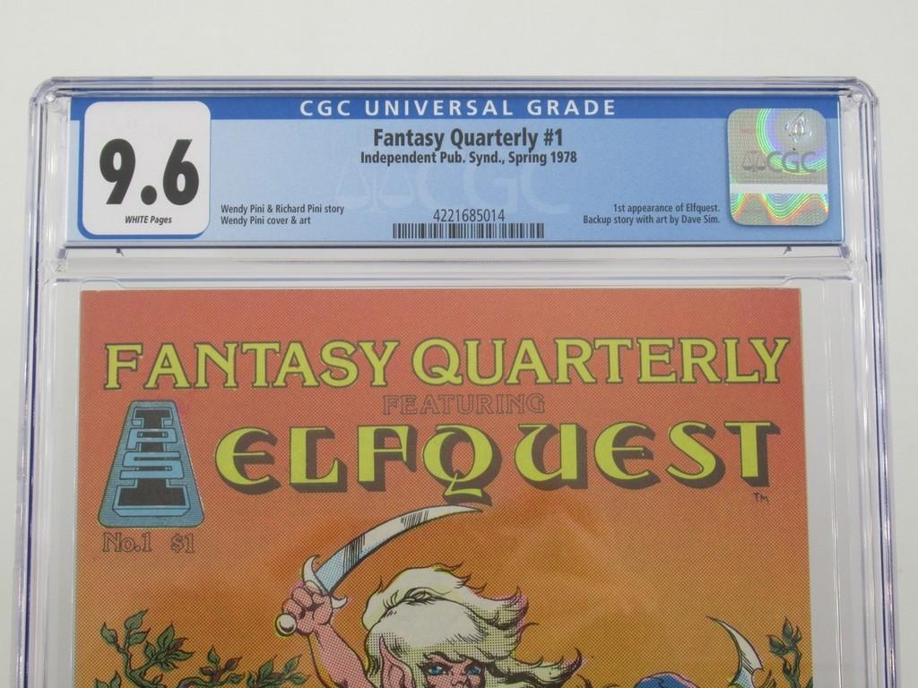 Fantasy Quarterly #1 CGC 9.6 1st Elfquest!