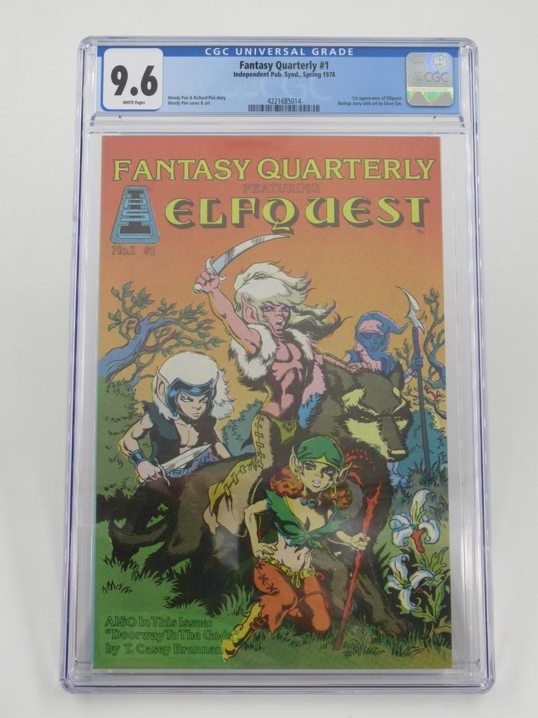 Fantasy Quarterly #1 CGC 9.6 1st Elfquest!