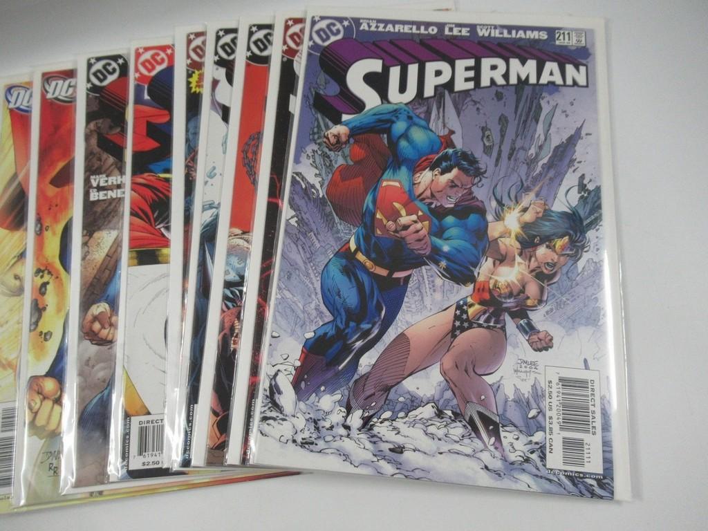 Superman Group of (48) #189-695 + Annual 14/Jim Lee!