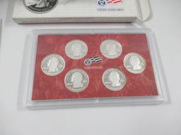 2009/17 US Mint Silver Proof Quarters Set Lot of 4