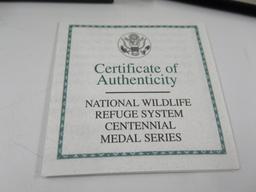 2003 Nat Wildlife Ref Proof Silver Eagle Lot of 3