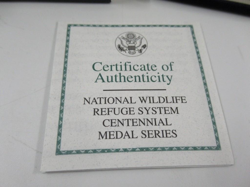 2003 Nat Wildlife Ref Proof Silver Eagle Lot of 3