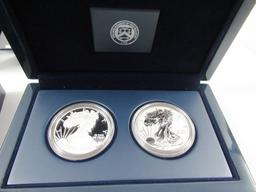 2012 SF Two-Coin Silver Proof Set