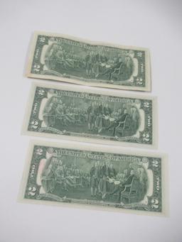 First day of Issue 1976 US $2 Bill Plus More