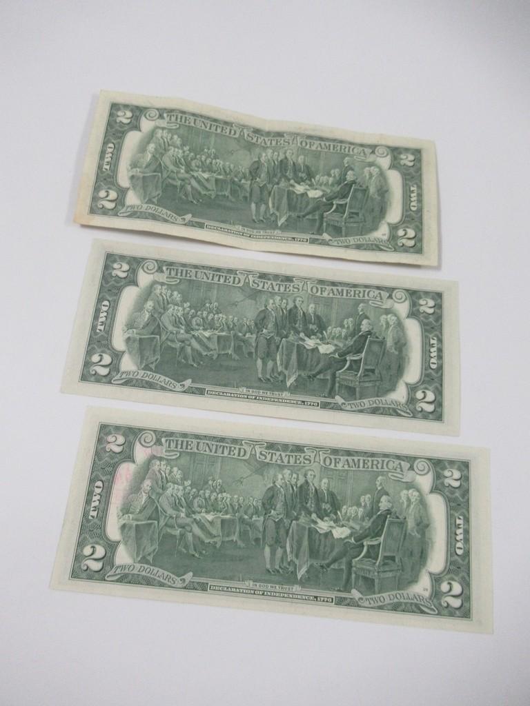 First day of Issue 1976 US $2 Bill Plus More