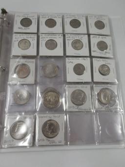 Binder of Type Coins Mostly Proof/Unc