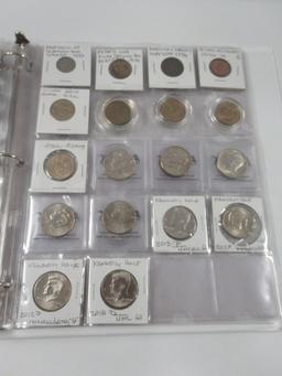 Binder of Type Coins Mostly Proof/Unc