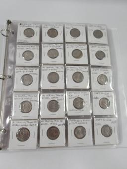 Binder of Type Coins Mostly Proof/Unc