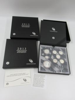 2013 US Mint Limited Edition Silver Proof Set