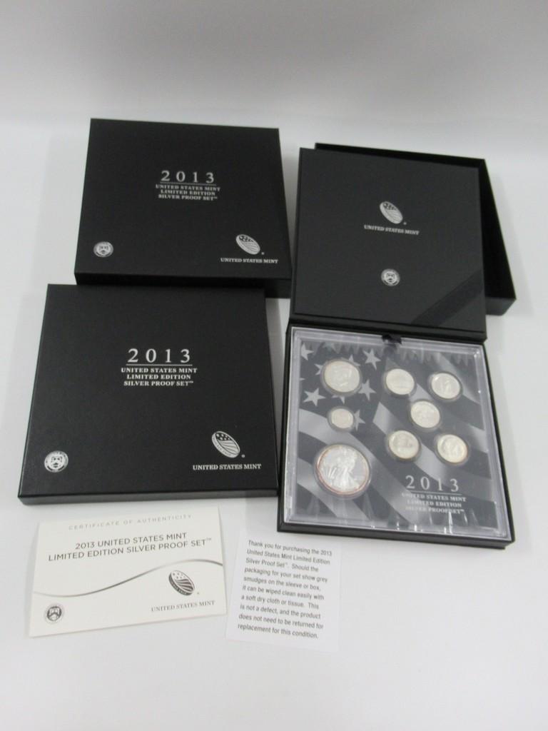 2013 US Mint Limited Edition Silver Proof Set