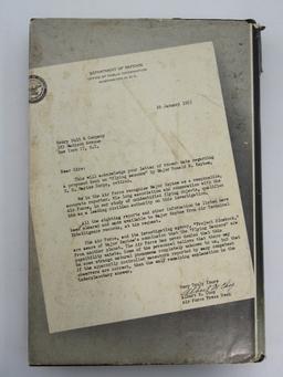 Flying Saucers from Outer Space 1953/Major Donald E. Keyhoe First Edition