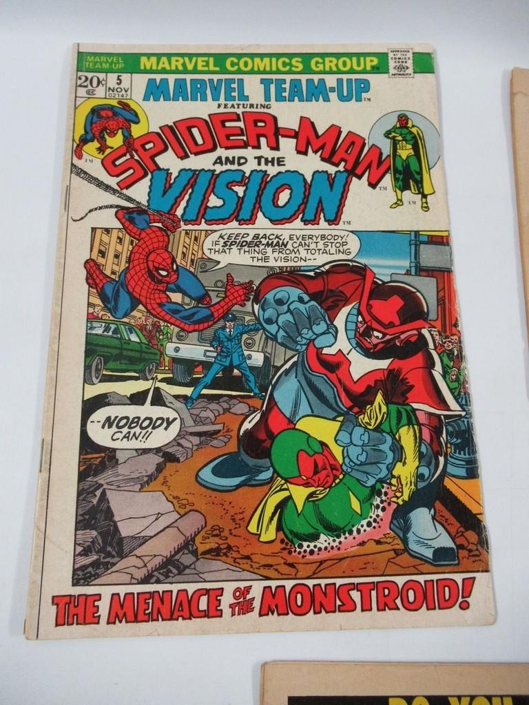 Marvel Team-Up #1/4/5 (1972) 1st Misty Knight