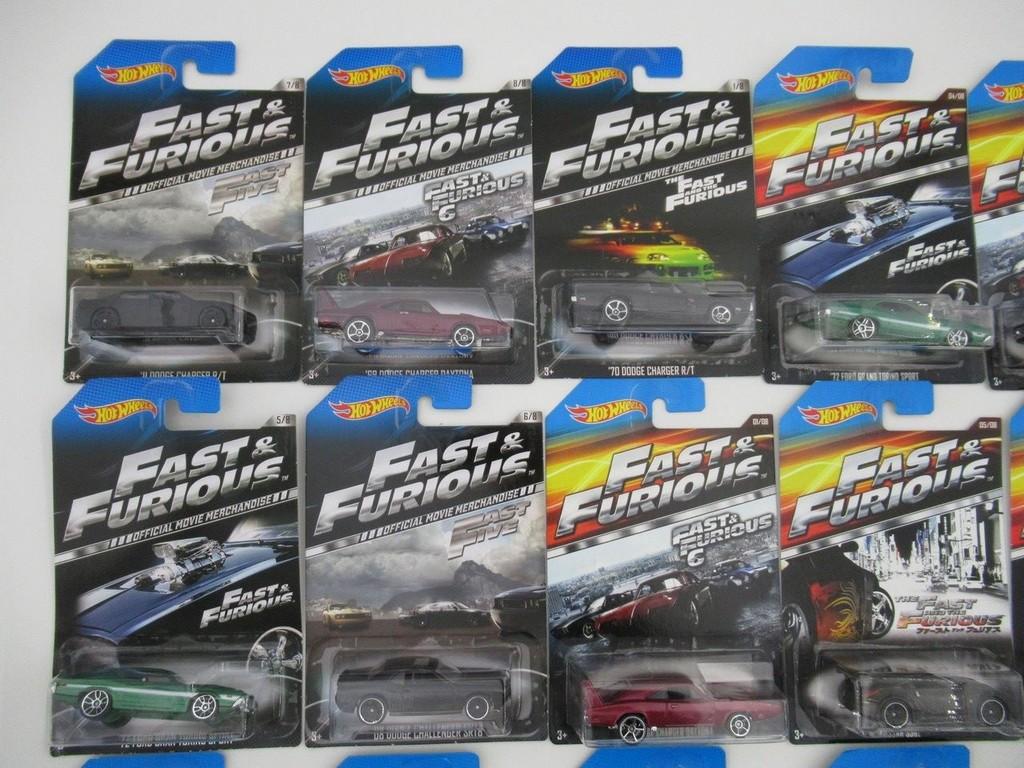 Hot Wheels Fast & Furious Car Lot of (23)