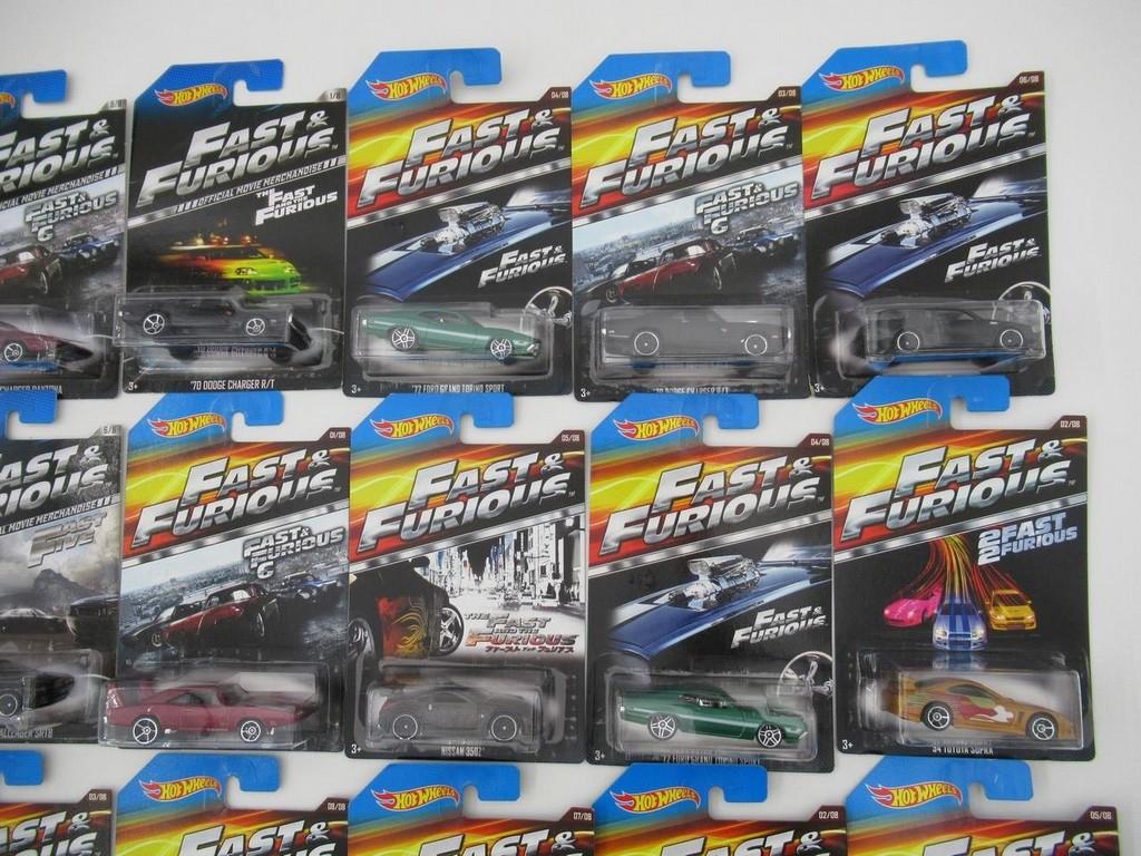 Hot Wheels Fast & Furious Car Lot of (23)
