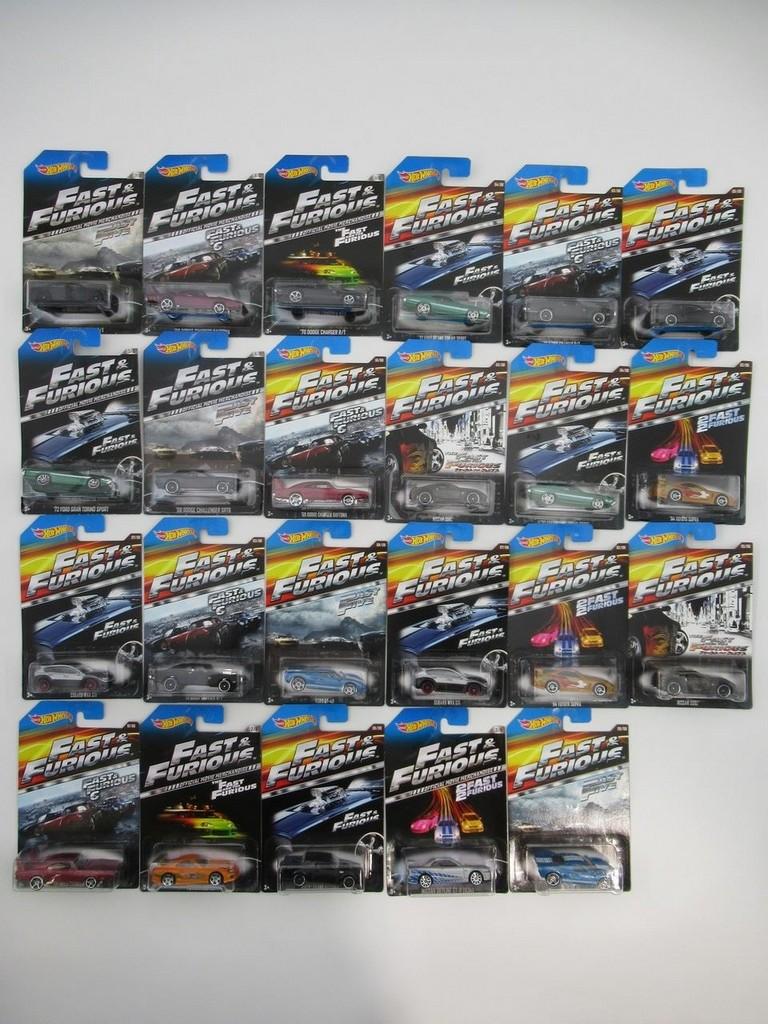 Hot Wheels Fast & Furious Car Lot of (23)