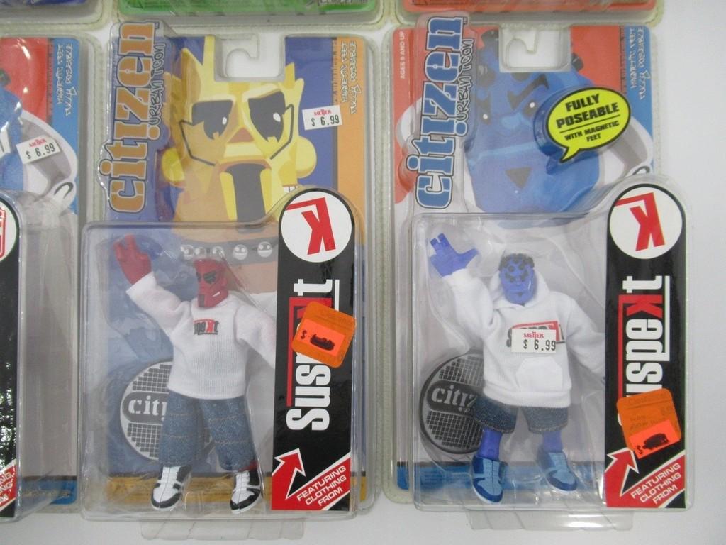 Citizen Urban Icon Action Figure Lot