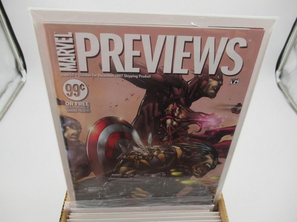 Marvel Previews Short Box