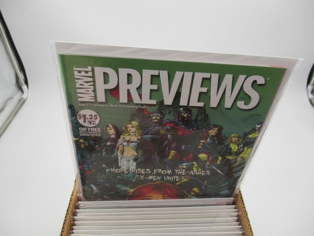 Marvel Previews Short Box