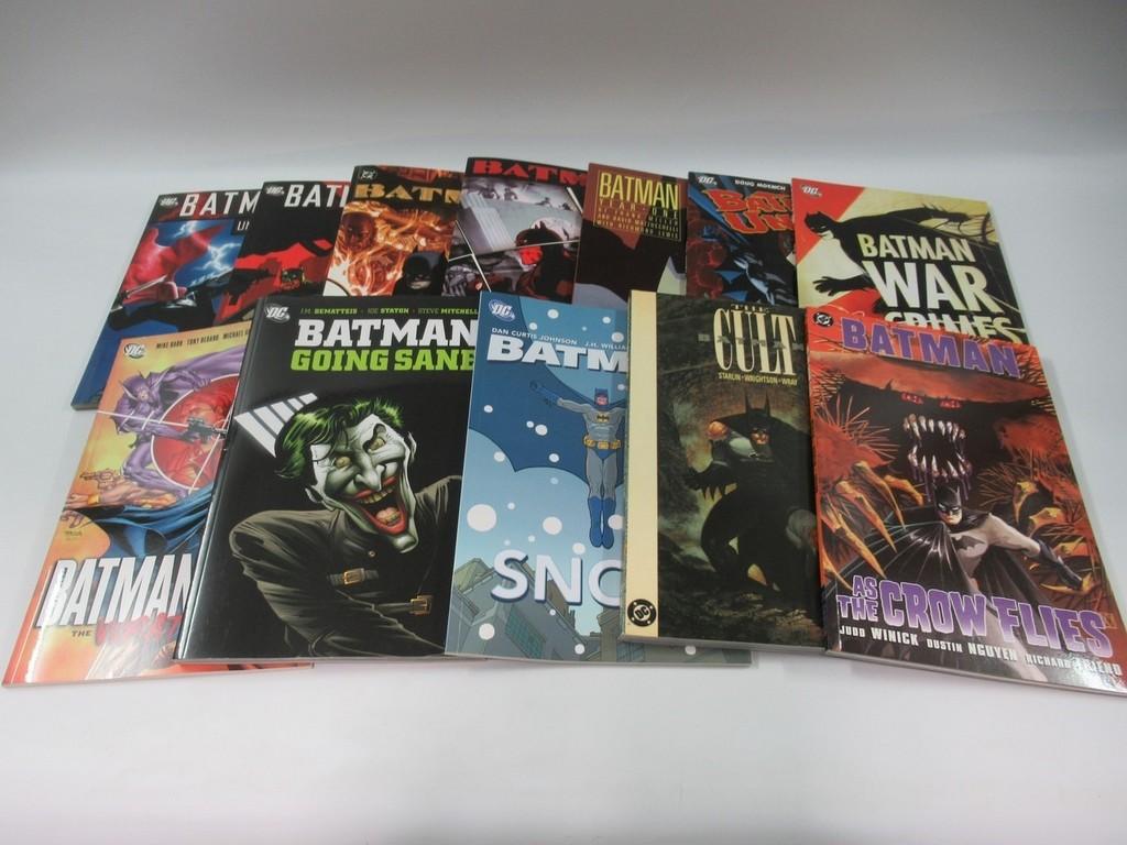 Batman and Related Trade Paperback Lot