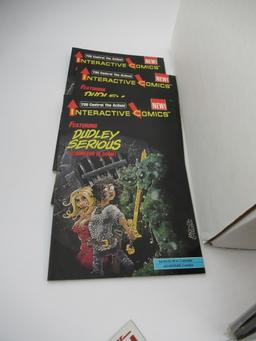 Assorted Comic Books Short Box