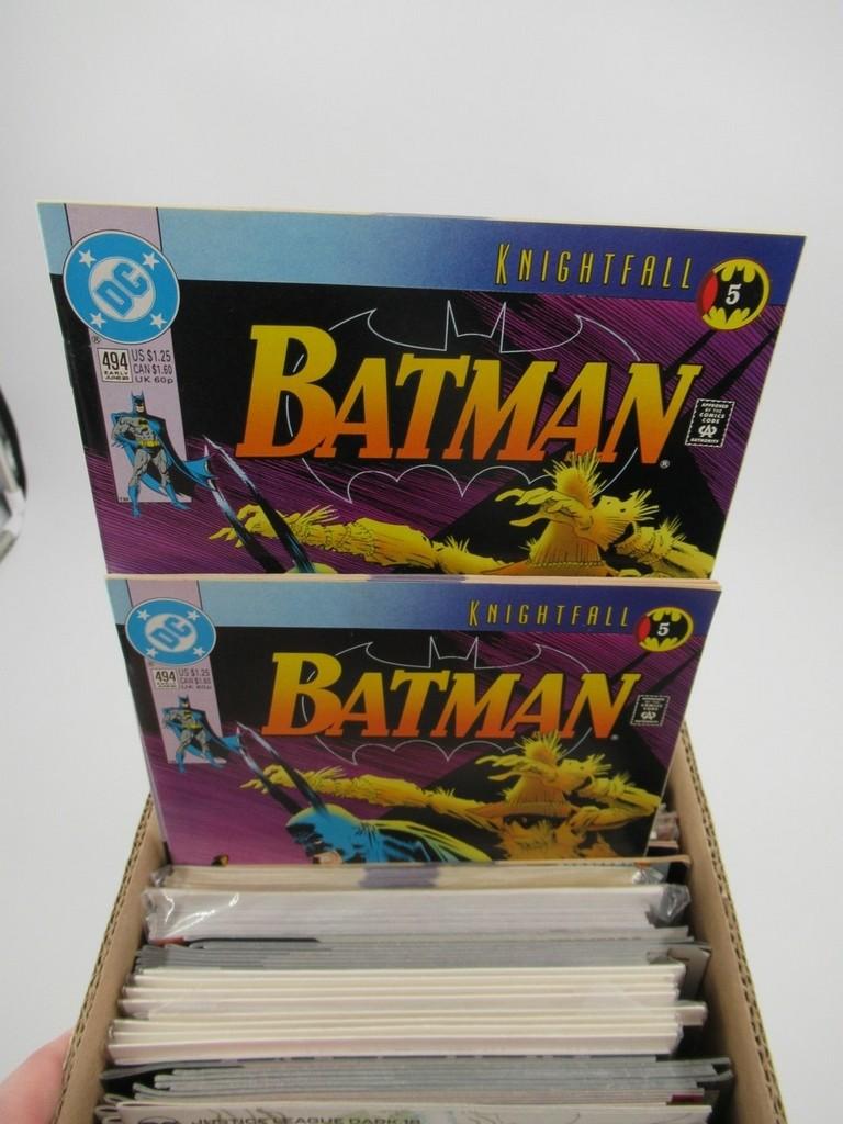 Assorted Comic Books Short Box