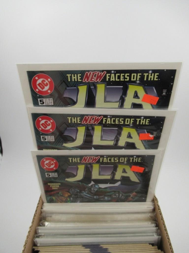 Assorted Comic Books Short Box