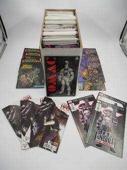 Assorted Comic Books Short Box