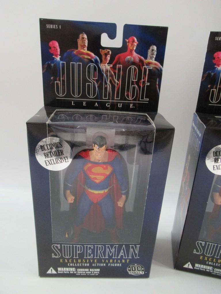 Superman Alex Ross Variant Figure (x2)
