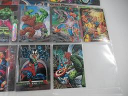 Marvel Masterpieces Series 1 Card Set + Chase Cards + More