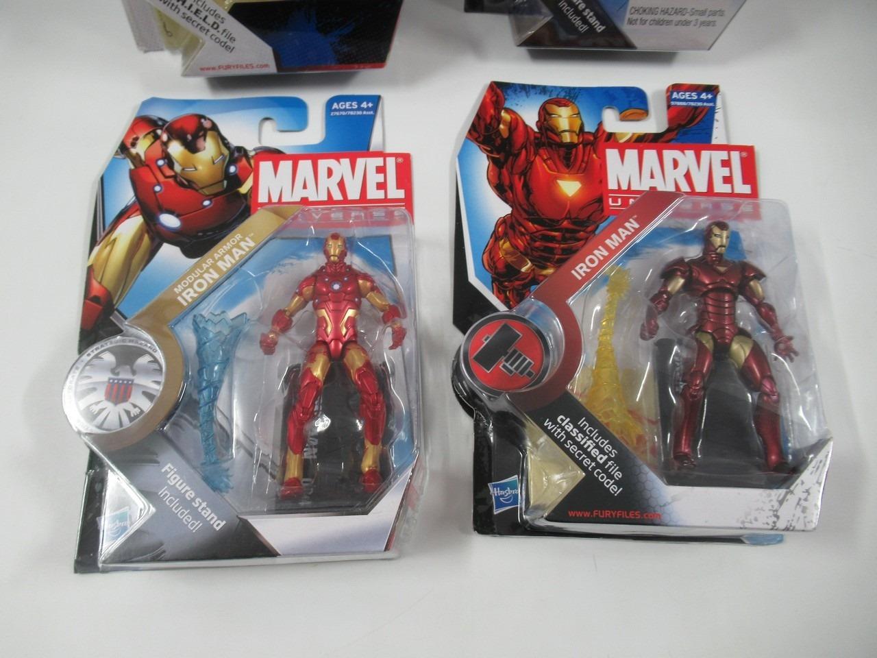 Marvel Universe Iron Man Figure Lot of (4 Versions)