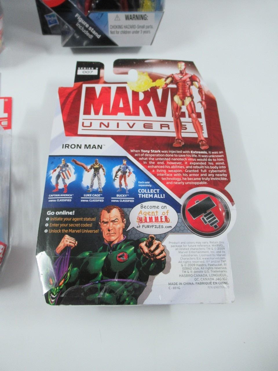 Marvel Universe Iron Man Figure Lot of (4 Versions)