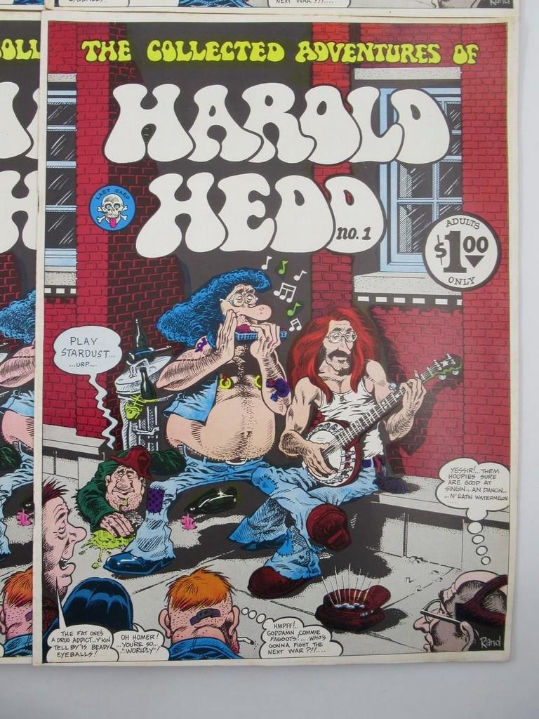 Harold Hedd (x10) 1972 Last Gasp Underground Comix