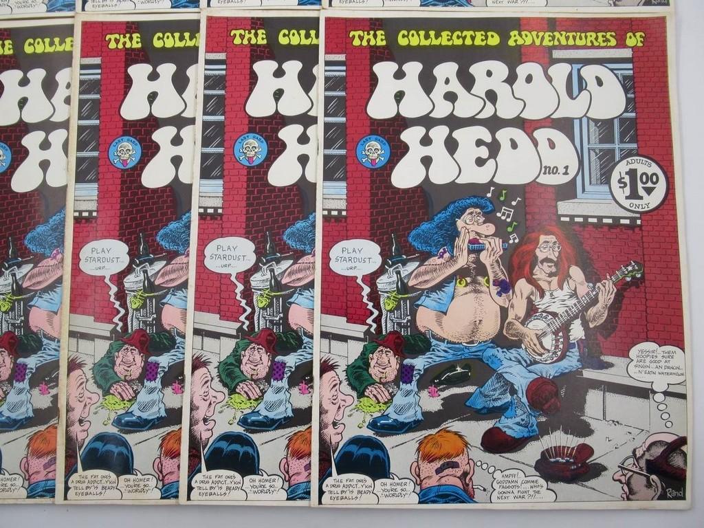 Harold Hedd (x10) 1972 Last Gasp Underground Comix