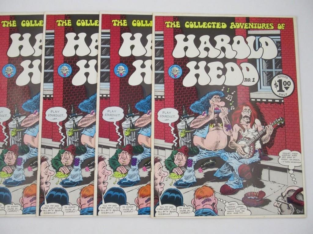 Harold Hedd (x10) 1972 Last Gasp Underground Comix